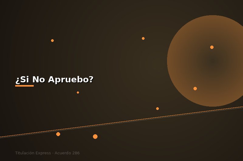 ¿Qué Pasa si No Apruebo el Examen del CENEVAL?