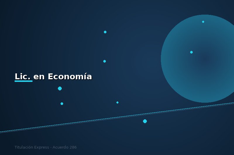 Lic. en Economía