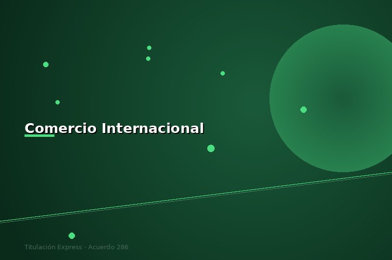 Lic. en Comercio Internacional