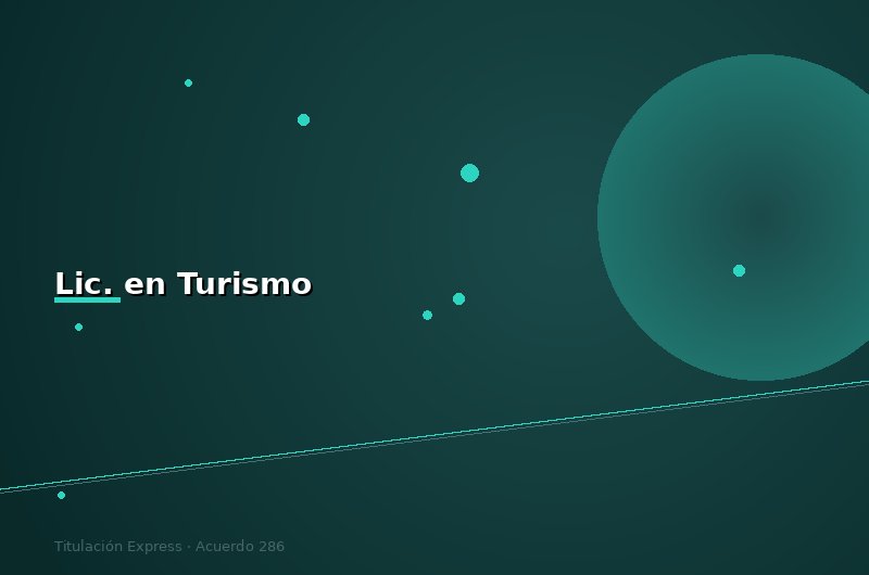 Lic. en Turismo